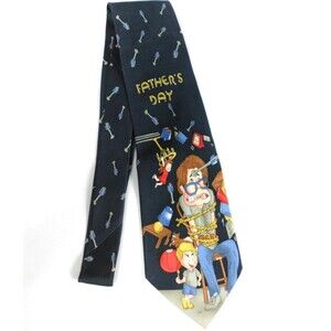 E Graziano Father's Day Dad Daddy Papa Pop Men's Necktie Tie Children Kids